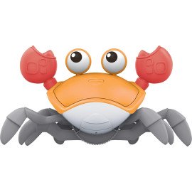 Pega Caranguejo - Brinquedo com Música, Que Anda e Evita Obstáculos 