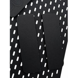 Pegboard MDF Preto 80x54cm, Painel Organizador Setup Gamer e Home Office