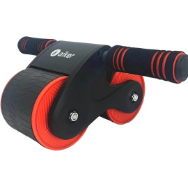 Roda Abdominal com Rebote Automático e Revestimento em Borracha