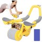 Roda abdominal de recuperação automática com temporizador e almofada