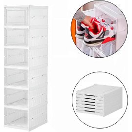 Sapateira Vertical Empilhável Caixa Sapato Tênis 6 Andares