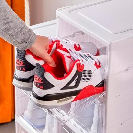 Sapateira Vertical Empilhável Caixa Sapato Tênis 6 Andares