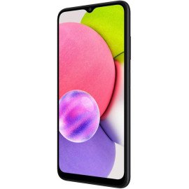 Smartphone Samsung Galaxy A03s, Selfie de 5MP, Tela de 6.5", 64GB, 4GB RAM, Octa Core, Dual Chip Preto