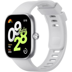 Smartwatch Xiaomi Redmi Watch 4 Hyper OS M2315W1 Silver Gray (Versão Global)
