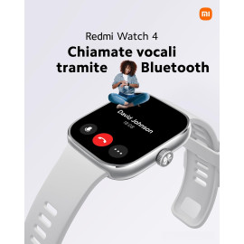 Smartwatch Xiaomi Redmi Watch 4 Hyper OS M2315W1 Silver Gray (Versão Global)