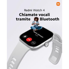 Smartwatch Xiaomi Redmi Watch 4 Hyper OS M2315W1 Silver Gray (Versão Global)