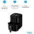 Start Fry, Fritadeira Elétrica Air Fryer, Preta, 3,5l, 220V, Controle Manual de Temperatura
