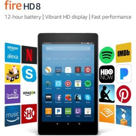 Tablet Amazon Fire HD 8 32GB/2GB Tela de 8″ 2MP/2MP
