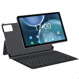 Tablet E1038 10.1" Android – 6GB RAM + 128GB | Touch + Teclado + Capa Inclusos | Ideal para Estudo, Trabalho e Entretenimento