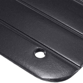 Tábua Descongeladora Rápida de Liga Metálica Preta Retangular 36x22cm