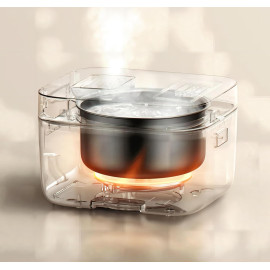 Xiaomi Panela de arroz multifuncional 4 L, compacta e rápida, cozimento de arroz antiaderente