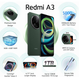 Celular Smartphone Xiaomi Redmi A3 128GB/4GB