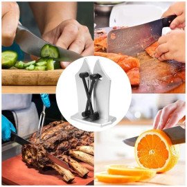 Afiador de Facas Amola Aguça Laminas Portatil