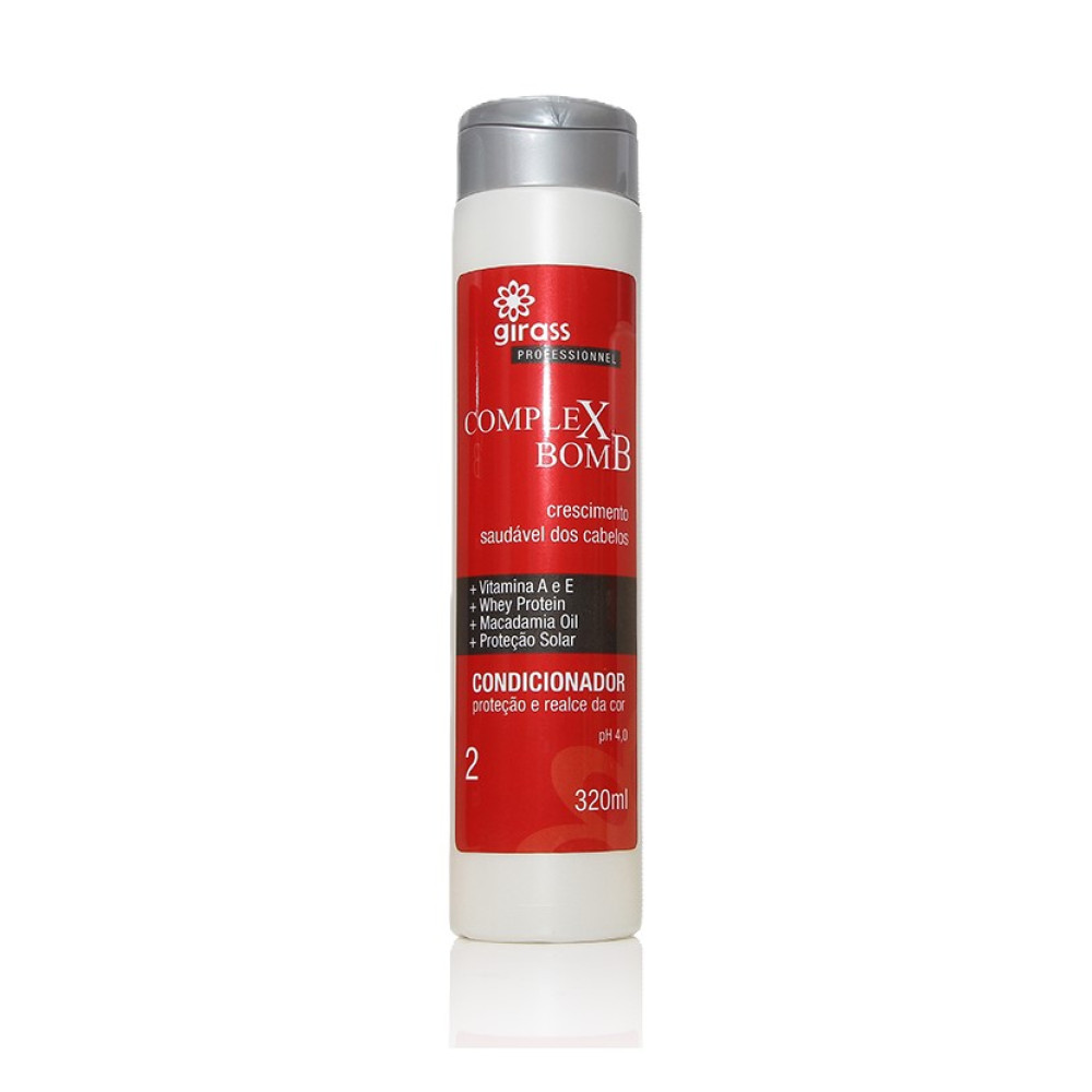 Condicionador Crescimento Bomb Girass 320ml