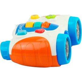 Binóculo Musical Infantil Com Luz Som para Crianças
