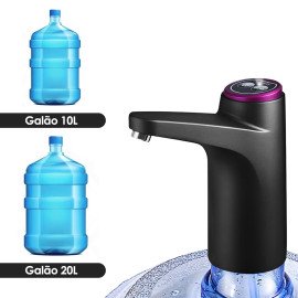 Bomba Galão Torneira Elétrica Bebedouro Água Recarregável