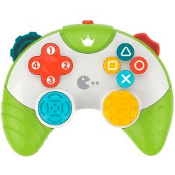 Brinquedo Controle Vídeo Game Interativo Sons Bebê