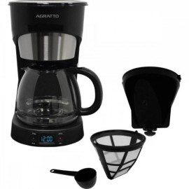 Cafeteira Programável Agratto Aroma Preta