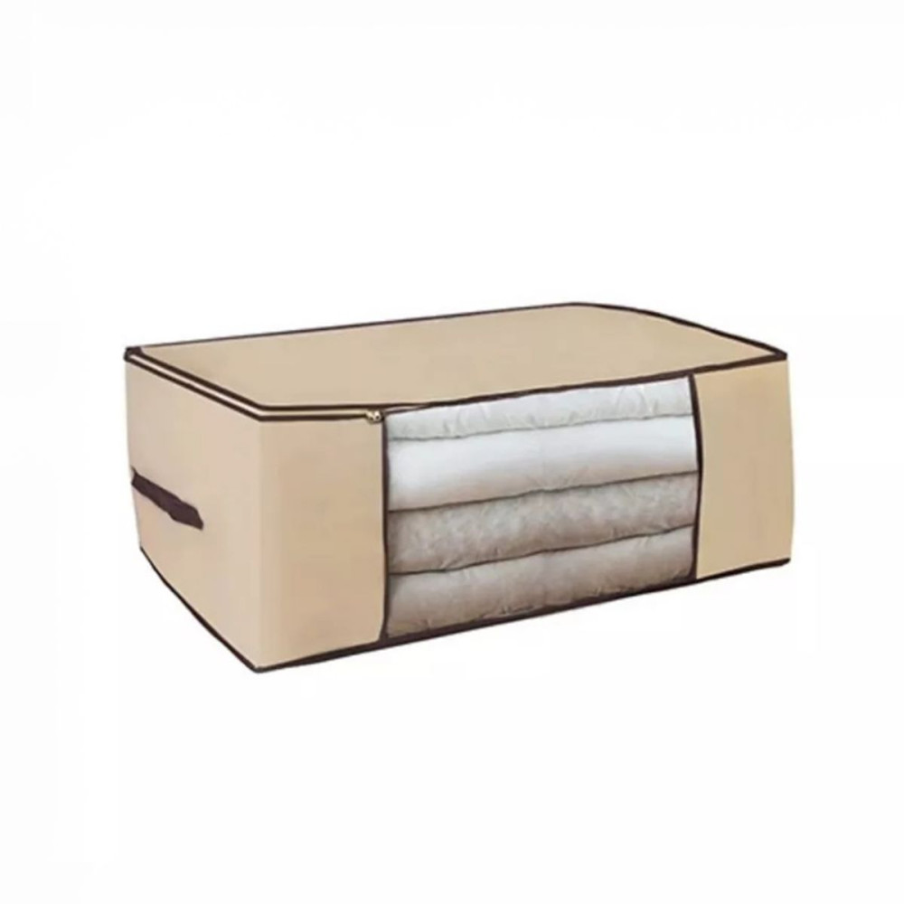 Caixa Organizadora Multiuso Edredom Coberta Roupas Anti Mofo