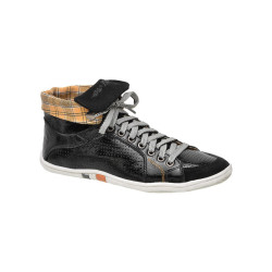 Bota Feminina Florence Couro Verniz Preto