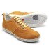 Sapatênis Casual Conforto Couro Amarelo