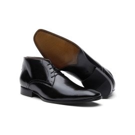 Bota Social Terrara Cromo Argentino Preto