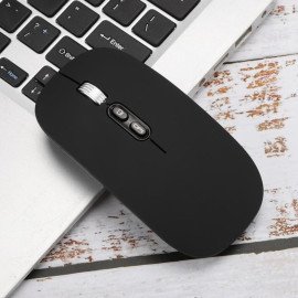 Mouse H’MASTON Ergonomico Recarregavel Leve Clique Silencioso
