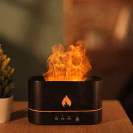 Difusor Aromatizador Umidificador Chamas Ar Óleos Essenciais