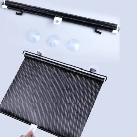 Cortina Com Ventosas Para Janela Sala De Estar Cozinha Quarto Escritorio Protetor Solar Persiana 68x125cm