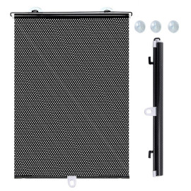 Cortina Com Ventosas Para Janela Sala De Estar Cozinha Quarto Escritorio Protetor Solar Persiana 68x125cm