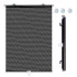 Cortina Com Ventosas Para Janela Sala De Estar Cozinha Quarto Escritorio Protetor Solar Persiana 68x125cm