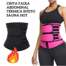 Cinta Abdominal Térmica Modeladora e Redutora De Medidas