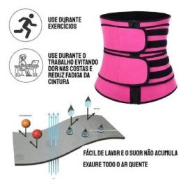 Cinta Abdominal Térmica Modeladora e Redutora De Medidas