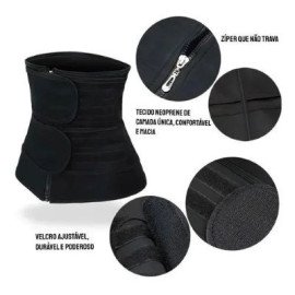Cinta Abdominal Térmica Modeladora e Redutora De Medidas