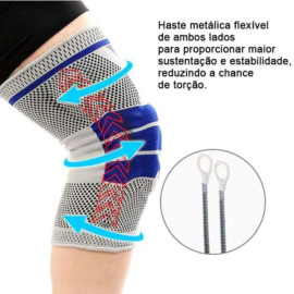 Joelheira Articulada de Compressão Patelar