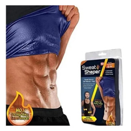 Regata Sauna Cinta Modeladora Masculina Efeito Queima Gordura