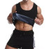 Regata Sauna Cinta Modeladora Masculina Efeito Queima Gordura