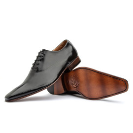 Sapato Oxford Masculino Solado Couro Cromo Argentino