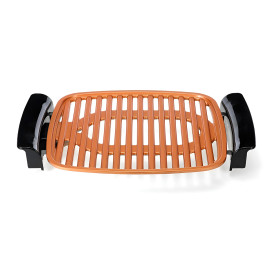 Grelha Grill Elétrico por Indução Antiaderente Portátil