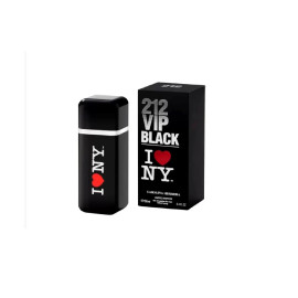 Perfume Carolina Herrera 212 Vip Black I Love NY Masculino 100ml