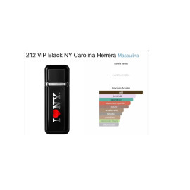 Perfume Carolina Herrera 212 Vip Black I Love NY Masculino 100ml