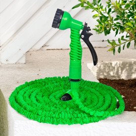 Mangueira Jardim Expansível 30 Metros Resistente Jatos DÁgua