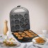 Máquina De Fazer Biscoito Elétrica Bolacha Cookie Waffle Voltagem:110V