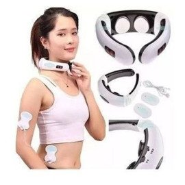 Massageador Elétrico Terapia Vertebra Cervical Do Pescoço