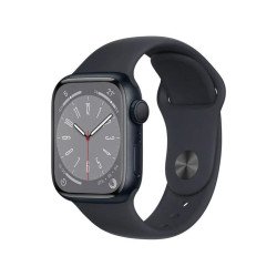 Apple Watch Series 8 45mm GPS Caixa Alumínio Meia-noite Pulseira Esportiva