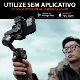 Estabililizador para celular Gimbal Isteady M6 Kit Hohem Pró Led