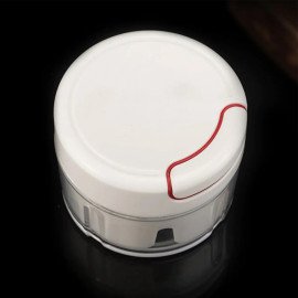 Mini Multiprocessador Triturador Manual 2 Laminas Inox