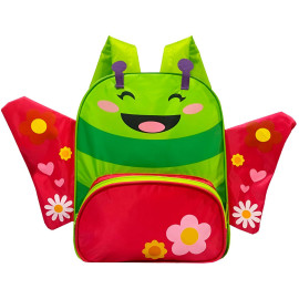 Mochila Infantil Personagens Bichinhos Escolar: Borboleta