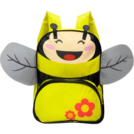 Mochila Infantil Personagens Bichinhos Escolar: Abelha