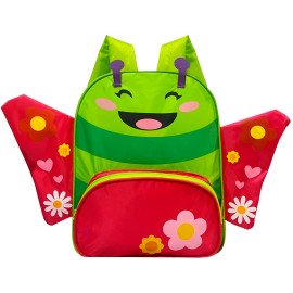 Mochila Infantil Personagens Bichinhos Escolar: Borboleta